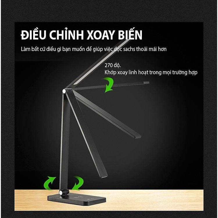 Đèn học Led chống cận Desk Lamp MT-856 - Hàng Nhật nội địa - Ảnh 7