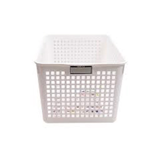 Rổ nhựa đa năng màu trắng Inomata - Ảnh 3