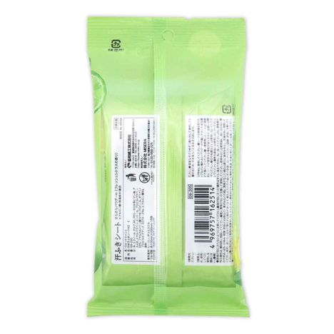 Gói 18 khăn giấy ướt dưỡng ẩm hương chanh Kyowa - Hàng Nhật nội địa - Ảnh 3