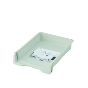 Alternative view of Khay đựng tài liệu A4 (có thể xếp chồng) - màu xanh mint - Hàng Nhật nội địa