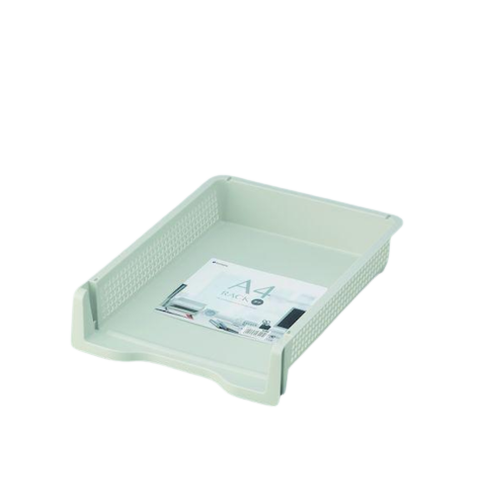 Khay đựng tài liệu A4 (có thể xếp chồng) - màu xanh mint - Hàng Nhật nội địa - Ảnh 2
