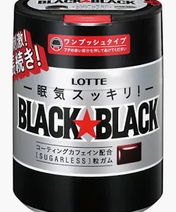 Alternative view of Kẹo cao su Lotte Black Black 133g - Hàng Nhật nội địa